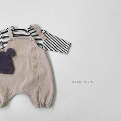 Baby Stripe T-shirt Rompers